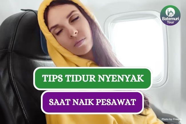 3 Tips Tidur Nyenyak saat Lakukan Perjalanan dalam Pesawat